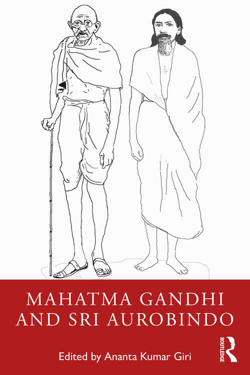 Book cover of Mahatma Gandhi and Sri Aurobindo