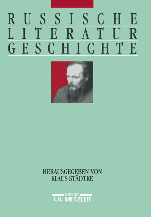 Book cover of Russische Literaturgeschichte (1. Aufl. 2002)