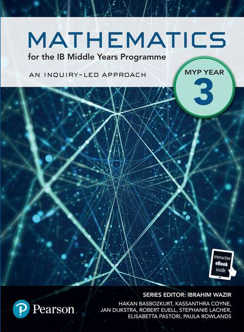 Book cover of Pearson Mathematics for the Middle Years Programme Year 3 (PDF) (Pearson International Baccalaureate Diploma: International Editions)