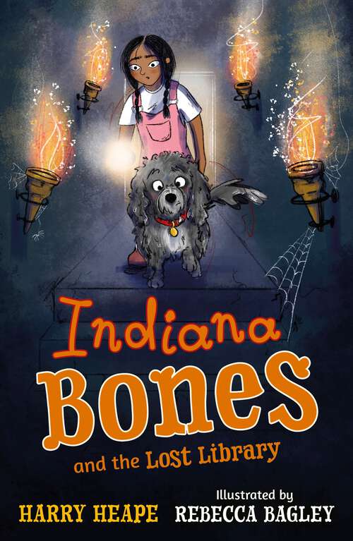 Book cover of Indiana Bones and the Lost Library (Main) (Indiana Bones #2)