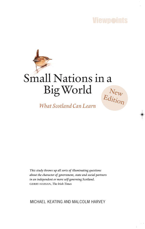Book cover of Small Nations in a Big World: New Edition (2)