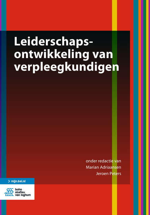 Book cover of Leiderschapsontwikkeling van verpleegkundigen (1st ed. 2018)