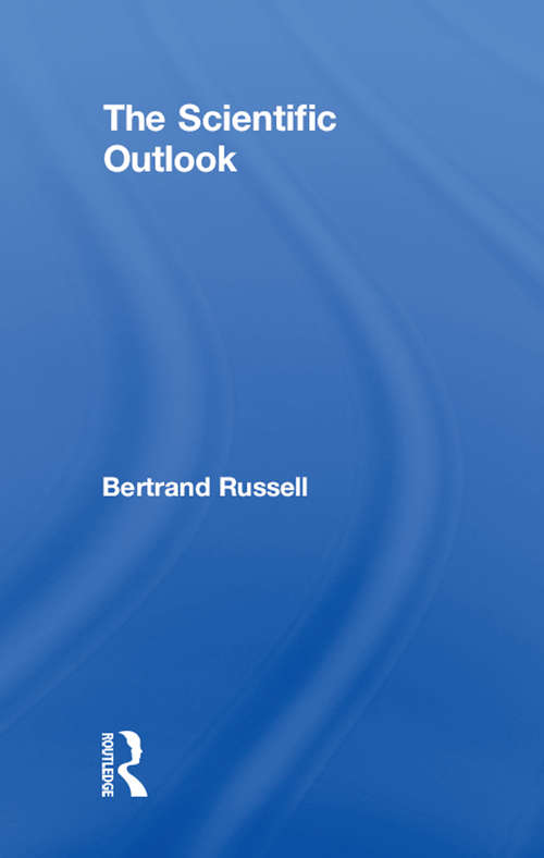 Book cover of The Scientific Outlook