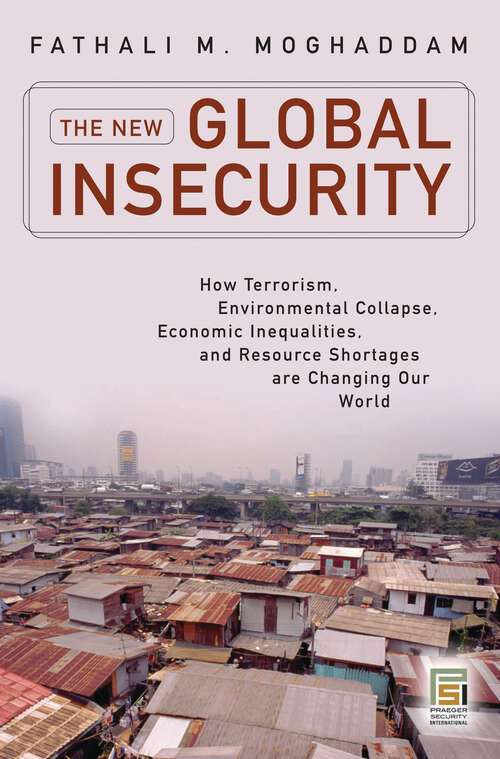 Book cover of The New Global Insecurity: How Terrorism, Environmental Collapse, Economic Inequalities, and Resource Shortages Are Changing Our World (Praeger Security International)