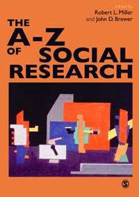Book cover of The A-Z of Social Research: A Dictionary of Key Social Science Research Concepts