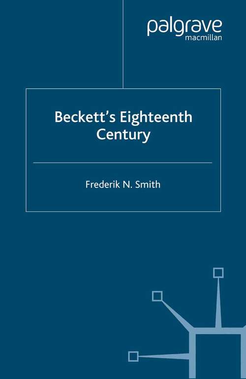 Book cover of Beckett's Eighteenth Century (2002)