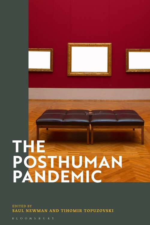 Book cover of The Posthuman Pandemic