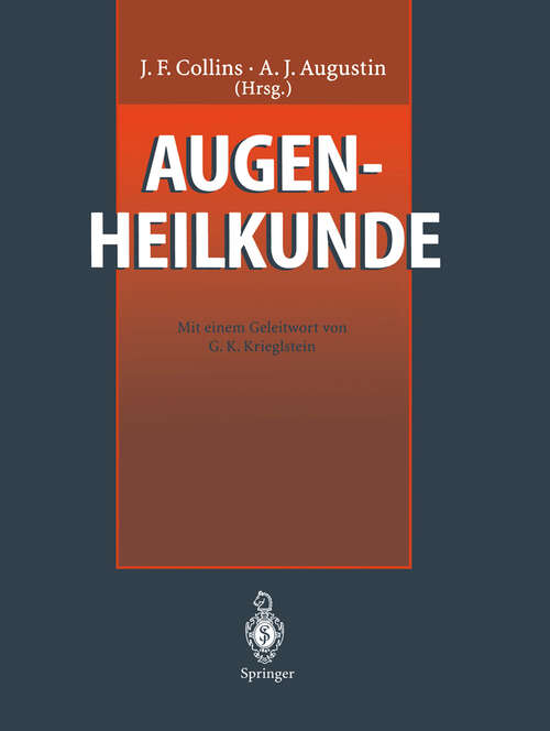 Book cover of Augenheilkunde (1997)