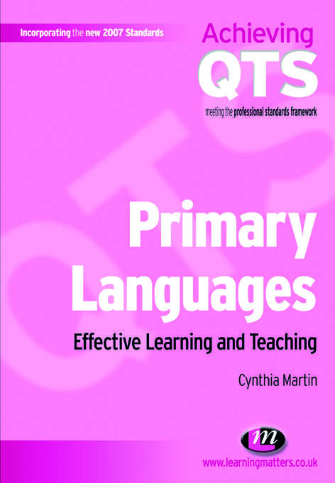 Book cover of Primary Languages: Effective Learning and Teaching (PDF)