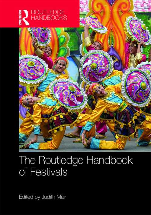 Book cover of The Routledge Handbook of Festivals