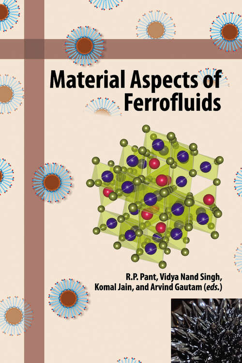 Book cover of Material Aspects of Ferrofluids