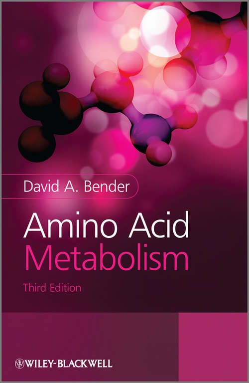 Book cover of Amino Acid Metabolism (3)
