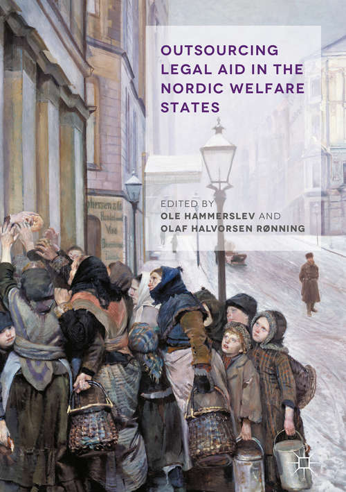 Book cover of Outsourcing Legal Aid in the Nordic Welfare States