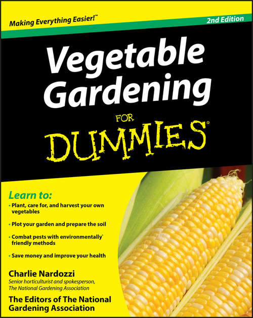 Book cover of Vegetable Gardening For Dummies (2)