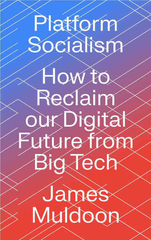 Book cover of Platform Socialism: How to Reclaim our Digital Future from Big Tech