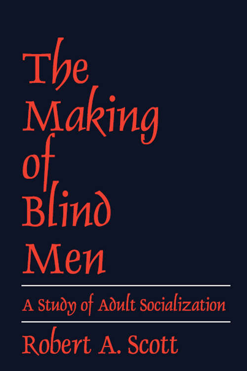 Book cover of The Making of Blind Men