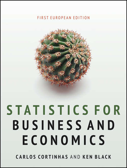 Book cover of Statistics for Business and Economics