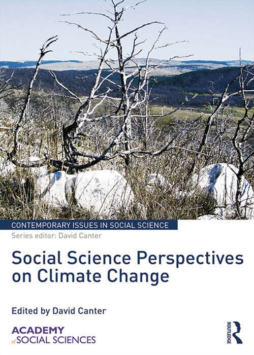 Book cover of Social Science Perspectives on Climate Change (Contemporary Issues in Social Science)