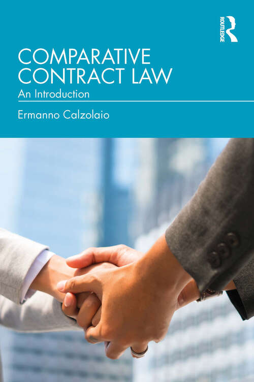 Book cover of Comparative Contract Law: An Introduction