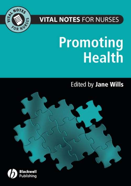 Book cover of Vital Notes for Nurses: Promoting Health (Vital Notes for Nurses #16)