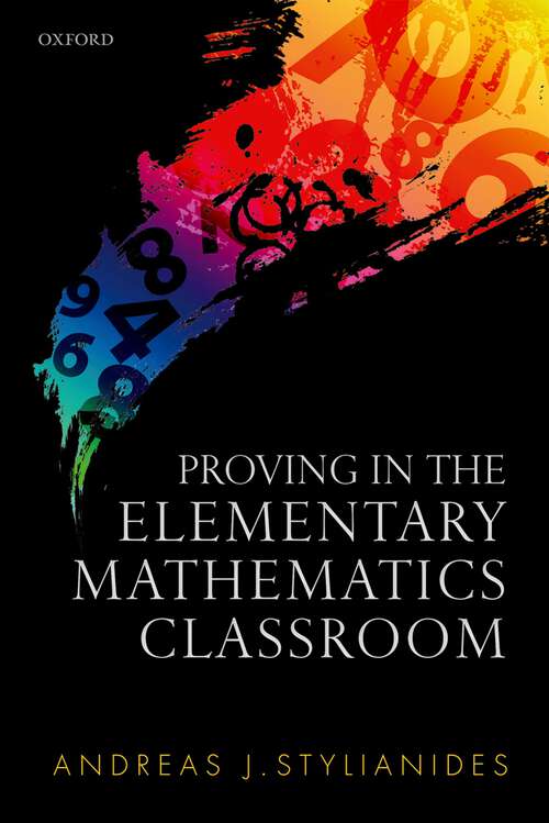 Book cover of Proving in the Elementary Mathematics Classroom