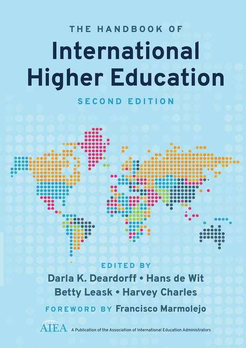Book cover of The Handbook of International Higher Education