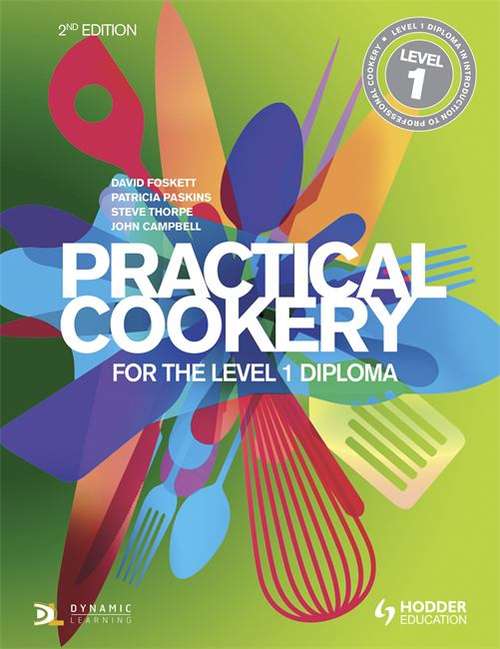 Book cover of Practical Cookery for the Level 1 Diploma 2nd Edition (PDF)