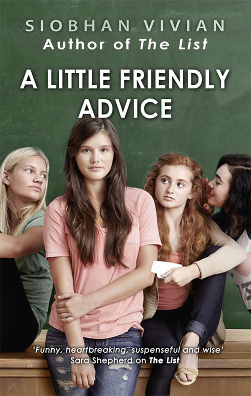 Book cover of A Little Friendly Advice (ePub edition) (Hq Young Adult Ebook Ser.)