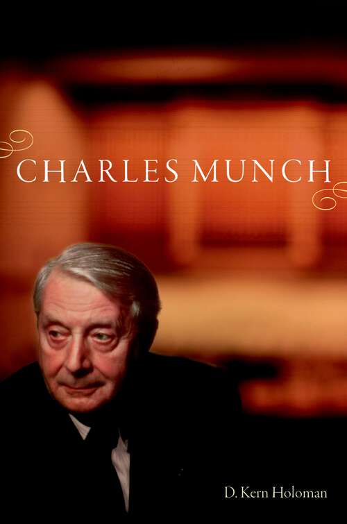 Book cover of Charles Munch