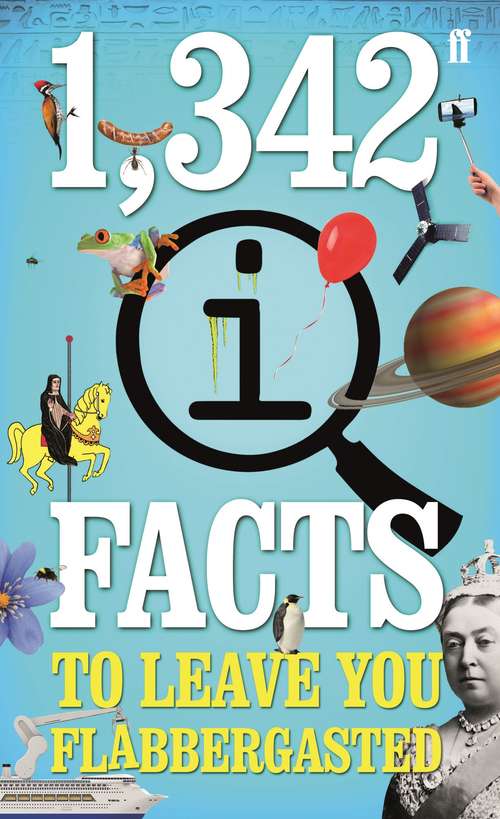 Book cover of 1,342 QI Facts To Leave You Flabbergasted (Main)