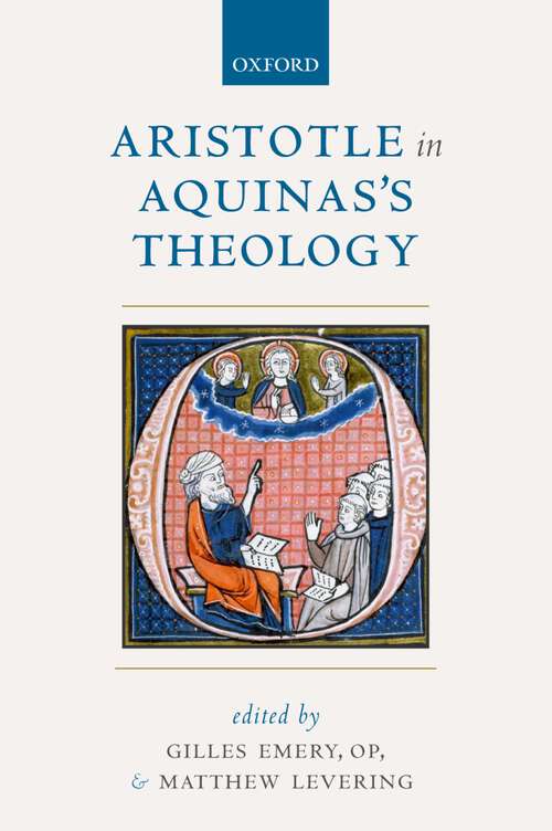 Book cover of Aristotle in Aquinas's Theology