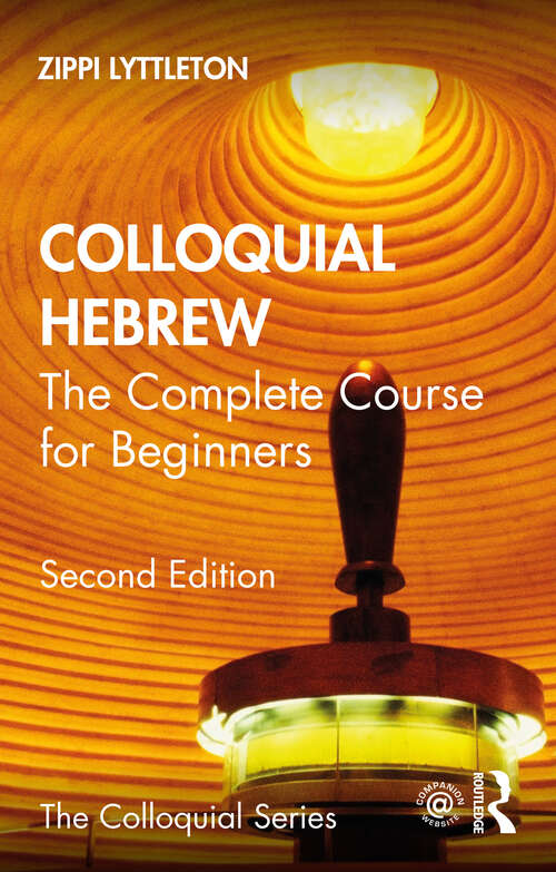 Book cover of Colloquial Hebrew: The Complete Course for Beginners (2)