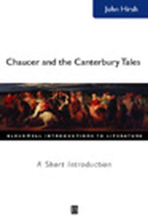 Book cover of Chaucer and the Canterbury Tales: A Short Introduction (PDF)