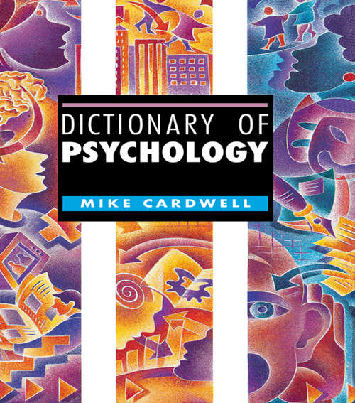 Book cover of Dictionary of Psychology