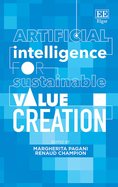 Book cover of Artificial Intelligence for Sustainable Value Creation