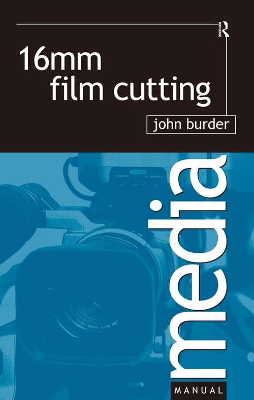Book cover of 16mm Film Cutting