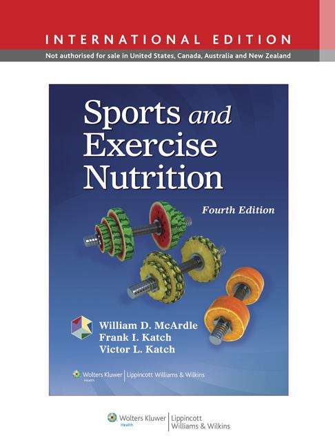 Book cover of Sports And Exercise Nutrition (PDF)