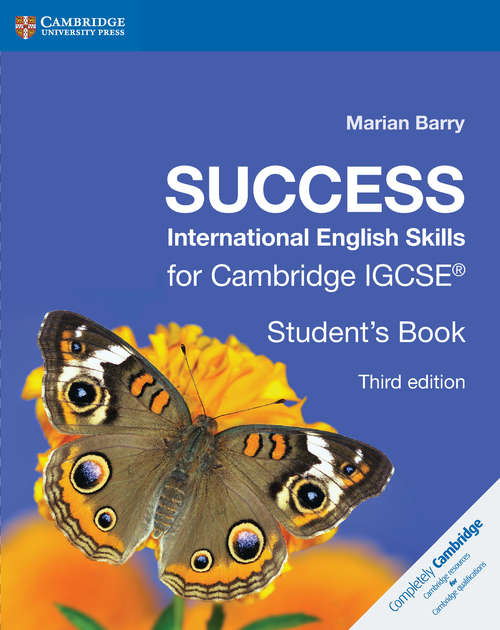 Book cover of SUCCESS International English Skills for Cambridge IGCSE® Student’s Book (Third Edition) (PDF)