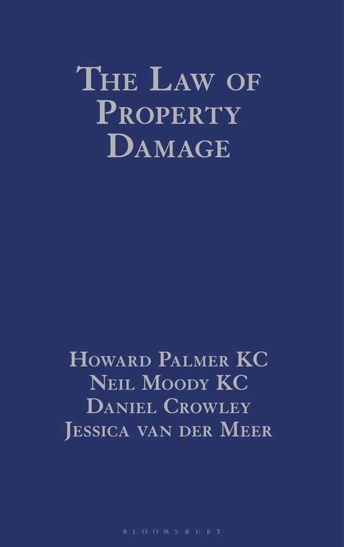 Book cover of The Law of Property Damage