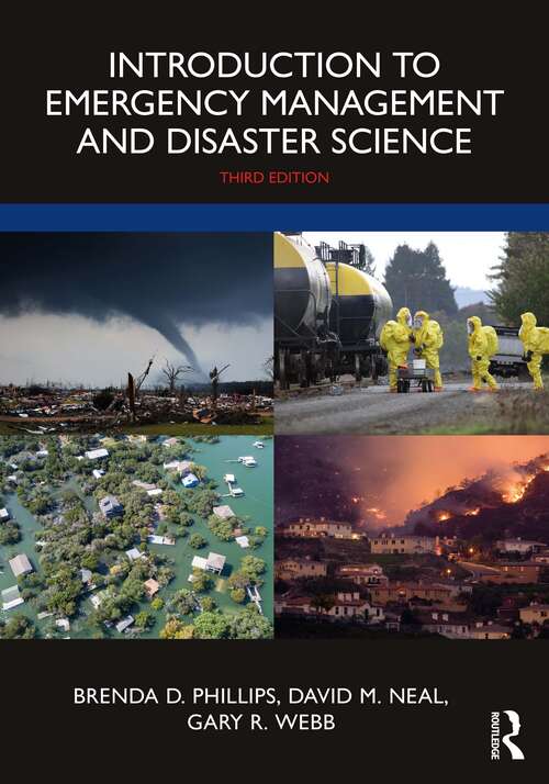 Book cover of Introduction to Emergency Management and Disaster Science (3)