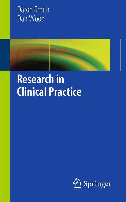Book cover of Research in Clinical Practice (2013)