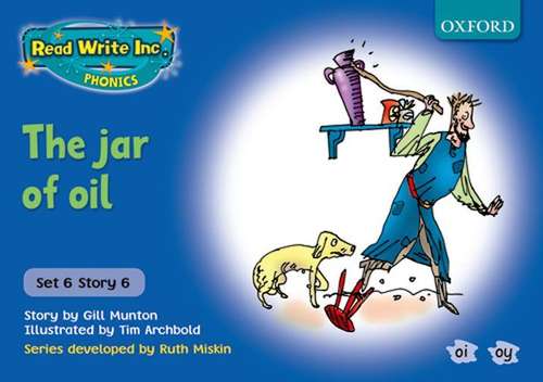 Book cover of Read Write Inc. Phonics: The Jar of Oil (PDF)