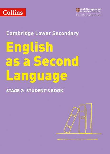 Book cover of Collins Cambridge Lower Secondary English As A Second Language Student's Book: Stage 7 (2) (PDF)