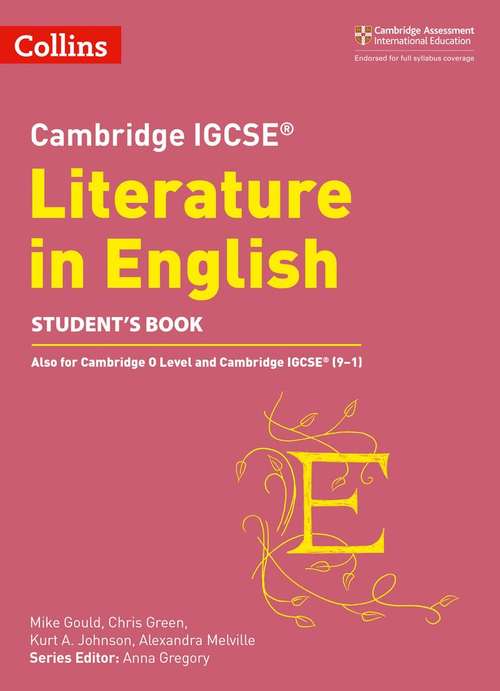 Book cover of English Literature (PDF) (Cambridge International Examinations Ser.)