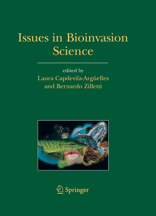 Book cover of Issues in Bioinvasion Science: EEI 2003: a Contribution to the Knowledge on Invasive Alien Species (2005)