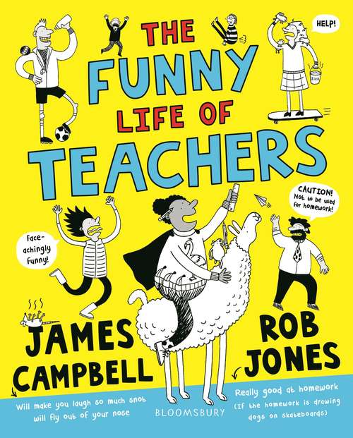 Book cover of The Funny Life of Teachers