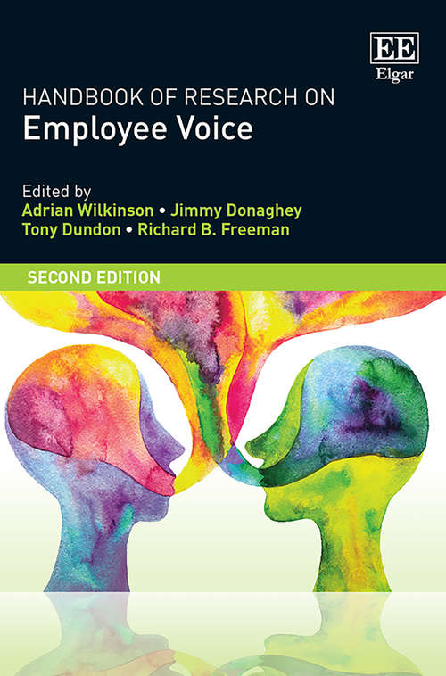Book cover of Handbook of Research on Employee Voice (Research Handbooks in Business and Management series)