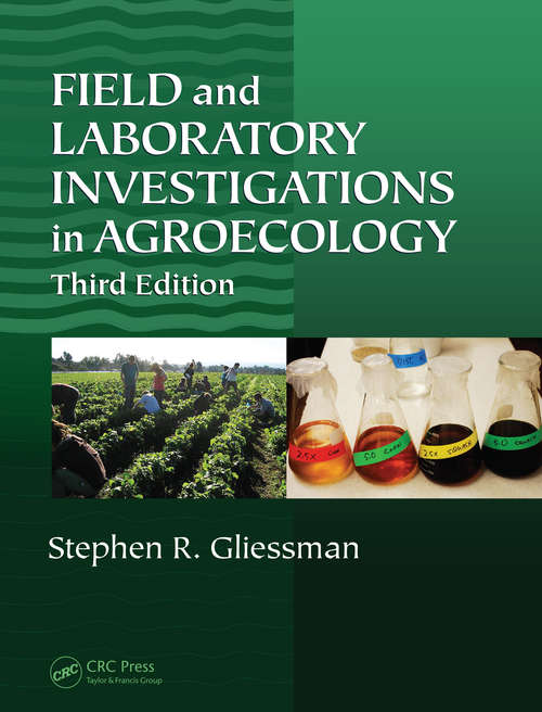 Book cover of Field and Laboratory Investigations in Agroecology
