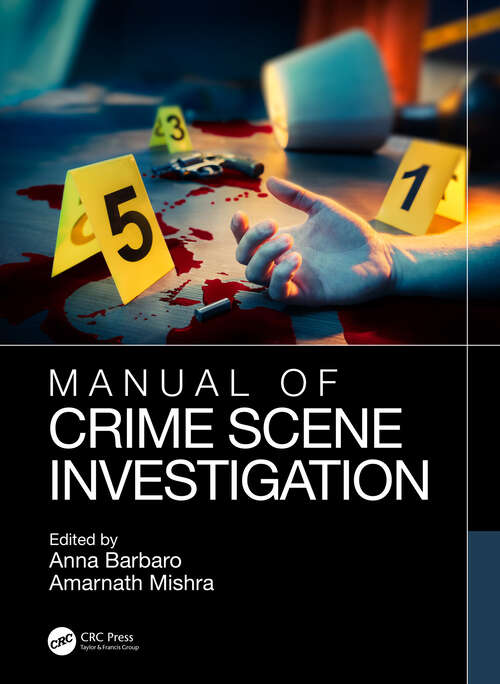 Book cover of Manual of Crime Scene Investigation