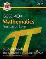 Book cover of Grade 9-1 GCSE Maths AQA Student Book - Foundation (with Online Edition)